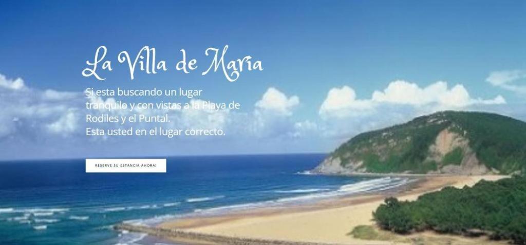 La Villademaria 2 Bloque Apartamento Playa Beach Puntal Villaviciosa  Exteriör bild